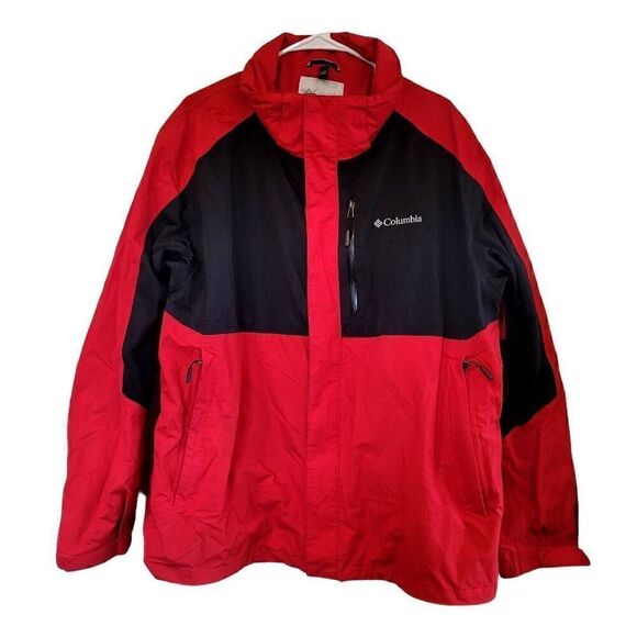 Columbia Other - Columbia Men's Red & Black Rural Mountain II Insulated Jacket